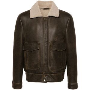 Santoro Brown Jackets - Leather Jackets Men